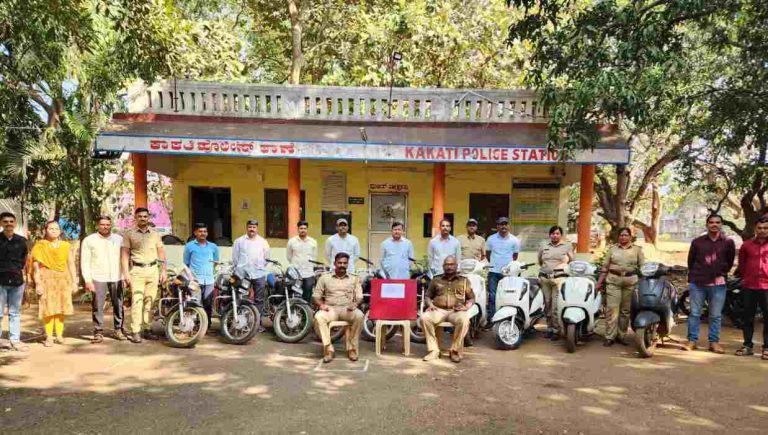 दुचाकी चोरटा गजाआड; 10 दुचाकी वाहने जप्त