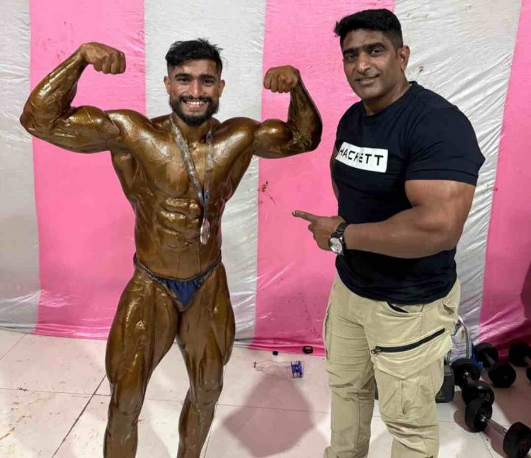 रेल्वेच्या शरीर सौष्ठव स्पर्धेत केदार पाटील याला रौप्य