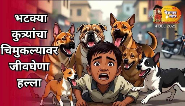 2 वर्षाच्या चिमुकल्यावर भटक्या कुत्र्यांचा प्राणघातक हल्ला;