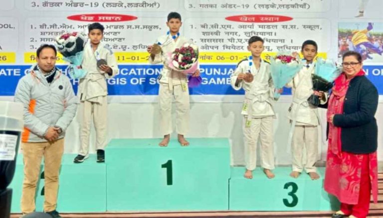 नॅशनल स्कूल गेम्स मध्ये चमकला कडोलीचा खेळाडू