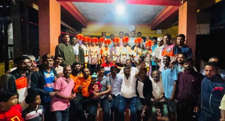 कुद्रेमानीतील 9 जण एकाच वेळी संरक्षण दलात भरती; गावातर्फे गौरव