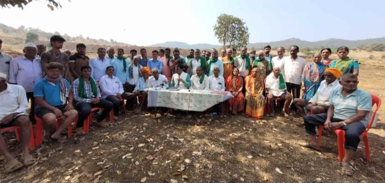 तात्काळ योग्य नुकसान भरपाई द्या -बसूर्ते धरणासाठी जमिनी दिलेल्या शेतकऱ्यांची मागणी