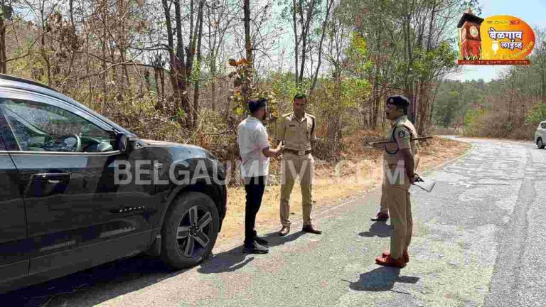 कित्तूर जवळ कार अडवून दरोडा…इंजिनिअरला लुटले