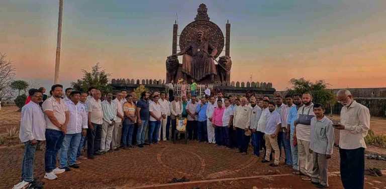 राजहंस गड येथे मराठी भाषा दिन