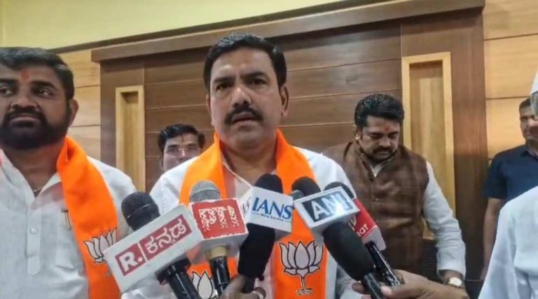 कर्नाटकातील काँग्रेस सरकार सर्व आघाड्यांवर अपयशी : भाजप राज्याध्यक्ष बी. वाय. विजयेंद्र
