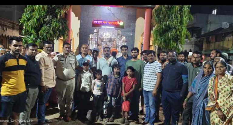 पिरनवाडीतील चार मुले येळ्ळूर शिवारात सापडली;