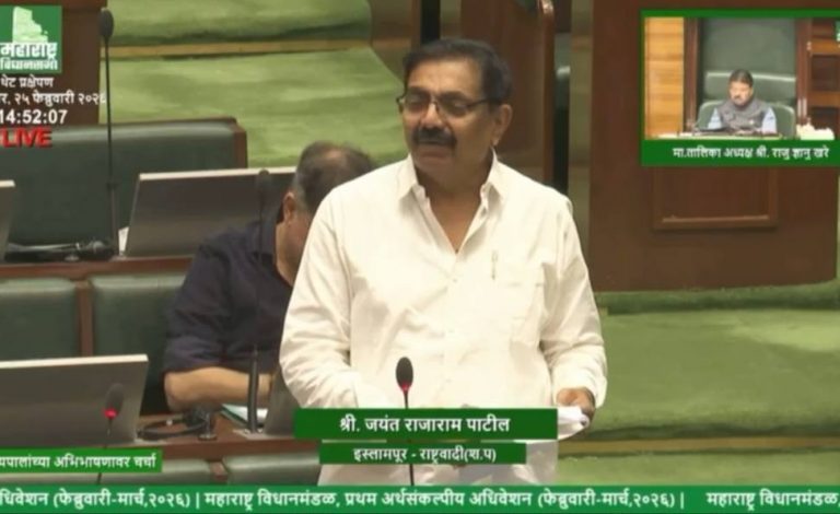 सीमा प्रश्नावर केवळ भाषणबाजी नको, आता ठोस कृतीची वेळ : आम. जयंत पाटील