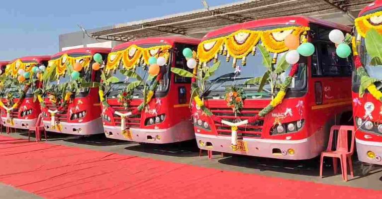 बेळगावकरांच्या सेवेत १० कोटींच्या ११ नवीन बसेस; १०० ई-बसेसनाही मंजुरी