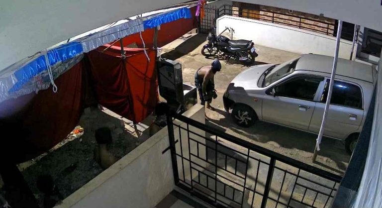 कुमारस्वामी लेआउट मधील चोरट्यांचा वावर कॅमेऱ्यामध्ये कैद!
