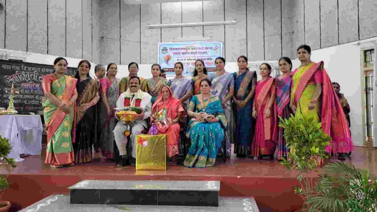 जिजामाता हायस्कूलच्या मुख्याध्यापकांचा निरोप समारंभ संपन्न