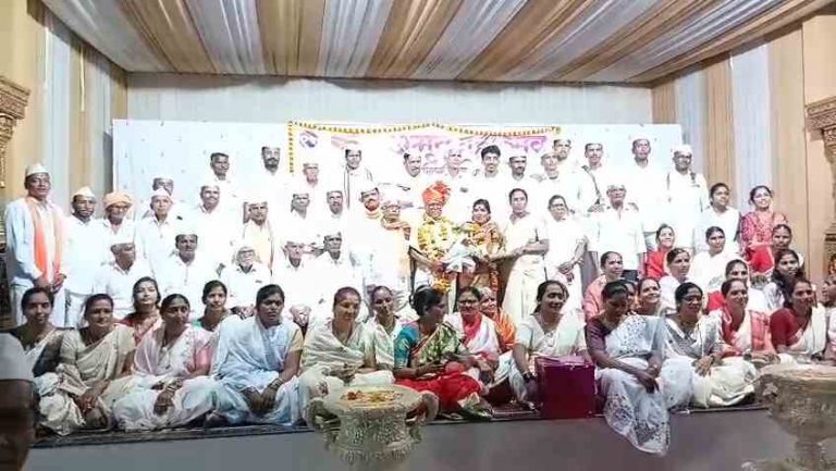 निलजीत हभप शामराव  पाटील यांचा अमृत महोत्सव