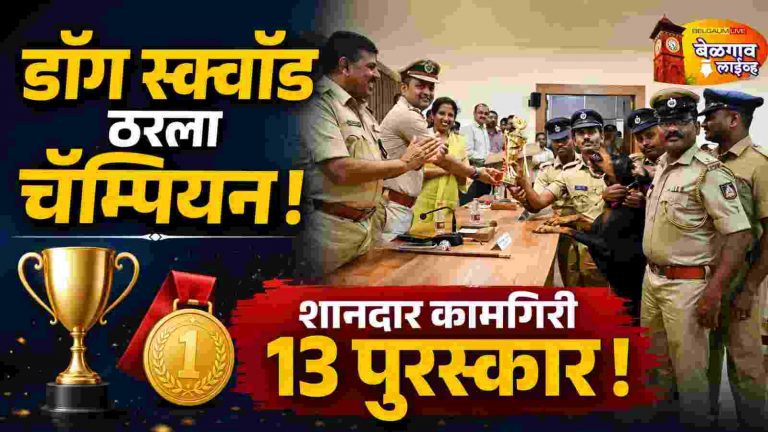 शहर पोलिसांची दमदार कामगिरी; १३ पुरस्कारांची कमाई